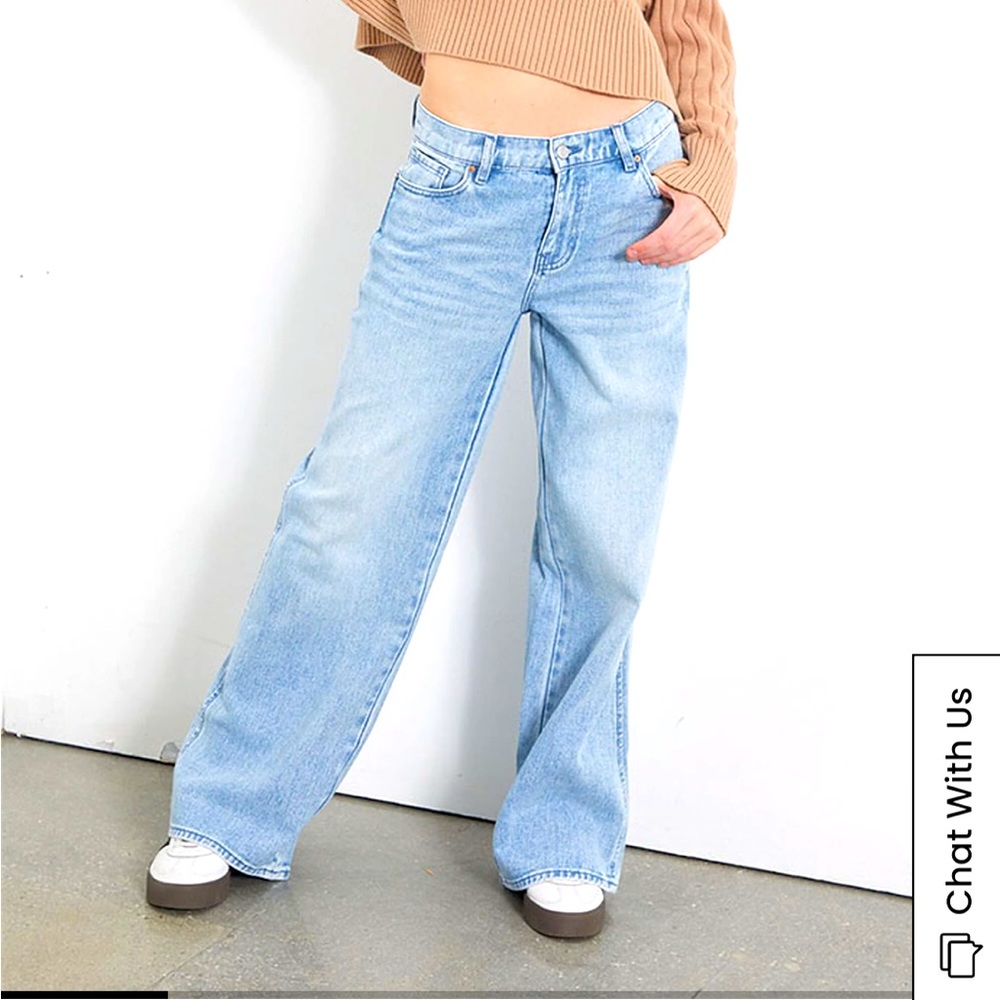 Pacsun light blue baggy jeans, 26, NWT